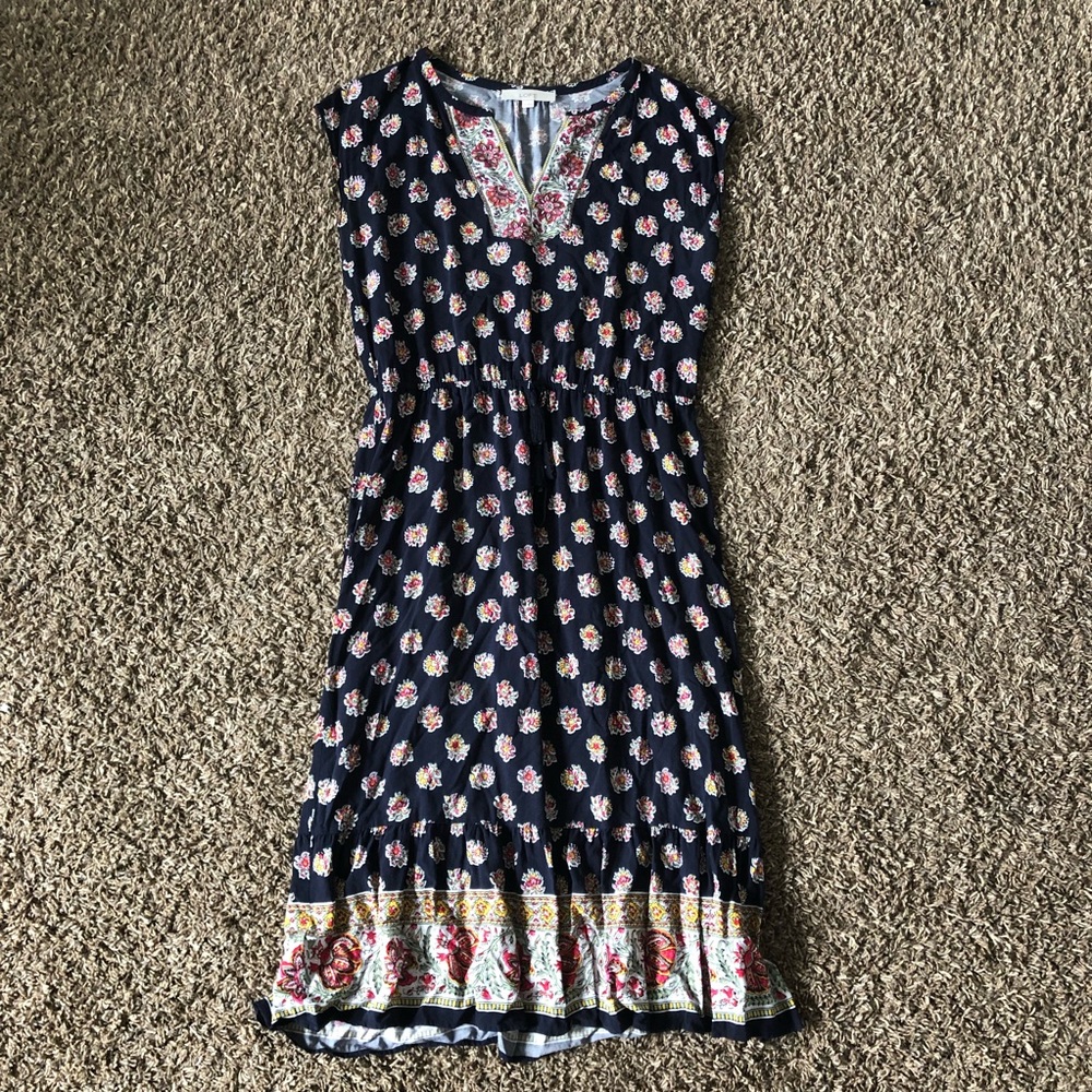 Loft floral printed dress